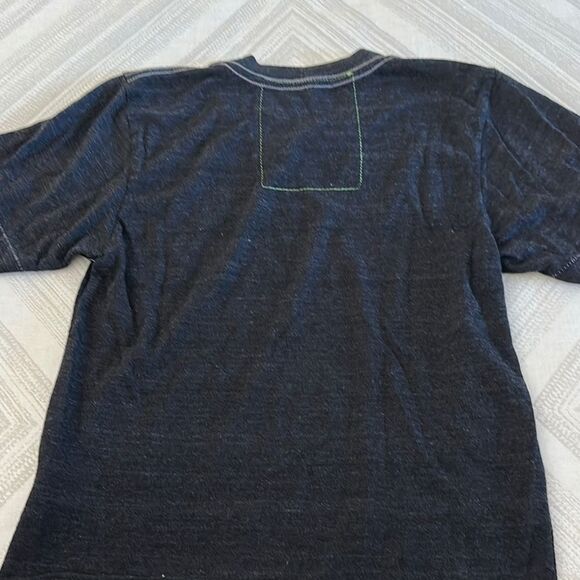 AVIATOR NATION Dark Gray T-Shirt with Purple Lightning Bolt - Size XS - Picture 6 of 6